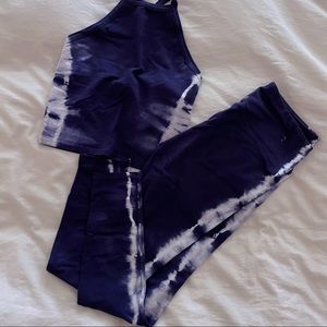 Forever 21 Tie Dye Activewear Set